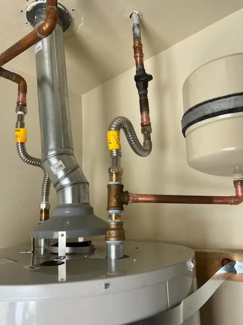 Water heater installation and plumbing repair in Nicholtown